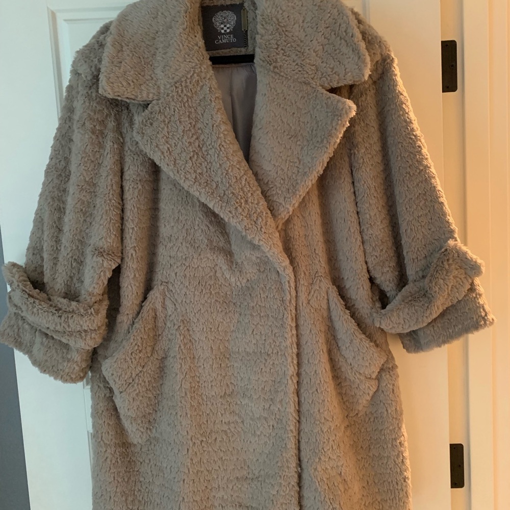 Vince Camuto Faux Fur Coat